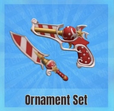 Christmas Bauble + Ornament Set Murder Mystery 2 | MM2 | Cheap + Fast