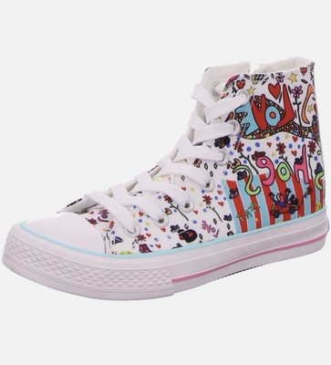 Dockers by Gerli canvas size 37 women's sneakers high top shoes X-Art limited