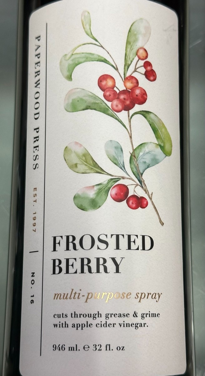 PAPERWOOD PRESS ~ FROSTED BERRY Multi Kitchen Refresher Cleaner