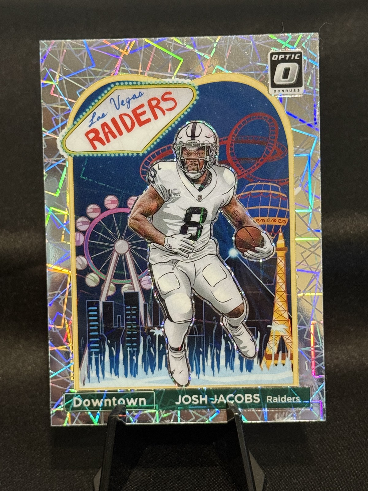 2023 Panini Donruss Optic - Downtown Josh Jacobs #D-12