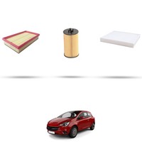 Hoffcar Set Service - 3 Filter FüR Opel Corsa Und (X15) 1.4 Turbo 110Kw Von 2015