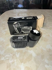 Vintage MontBlanc 52 ml Black Ink Bottle NEW 100% Full Refillable  in Box