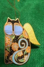 Laurel Burch Ornament Bradford Editions Katrina Fantastic Angeli-cats A00321
