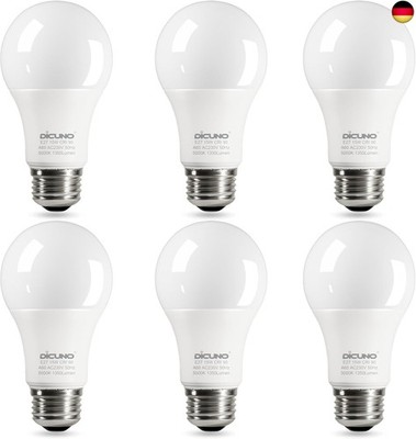 15W E27 LED Lampe, Super hell ersetzt 100W, 5000K Kaltweiß, 1350lm, A60 Matt Edi