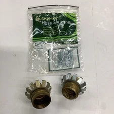 Sherman Hose Coupling 5/8” Complete Set Female/Male Crimp Style Go 🇺🇸USG Water