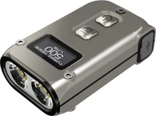 Nitecore Keychain LED Light Multifunctional Titanium Construction - TINI2-TI