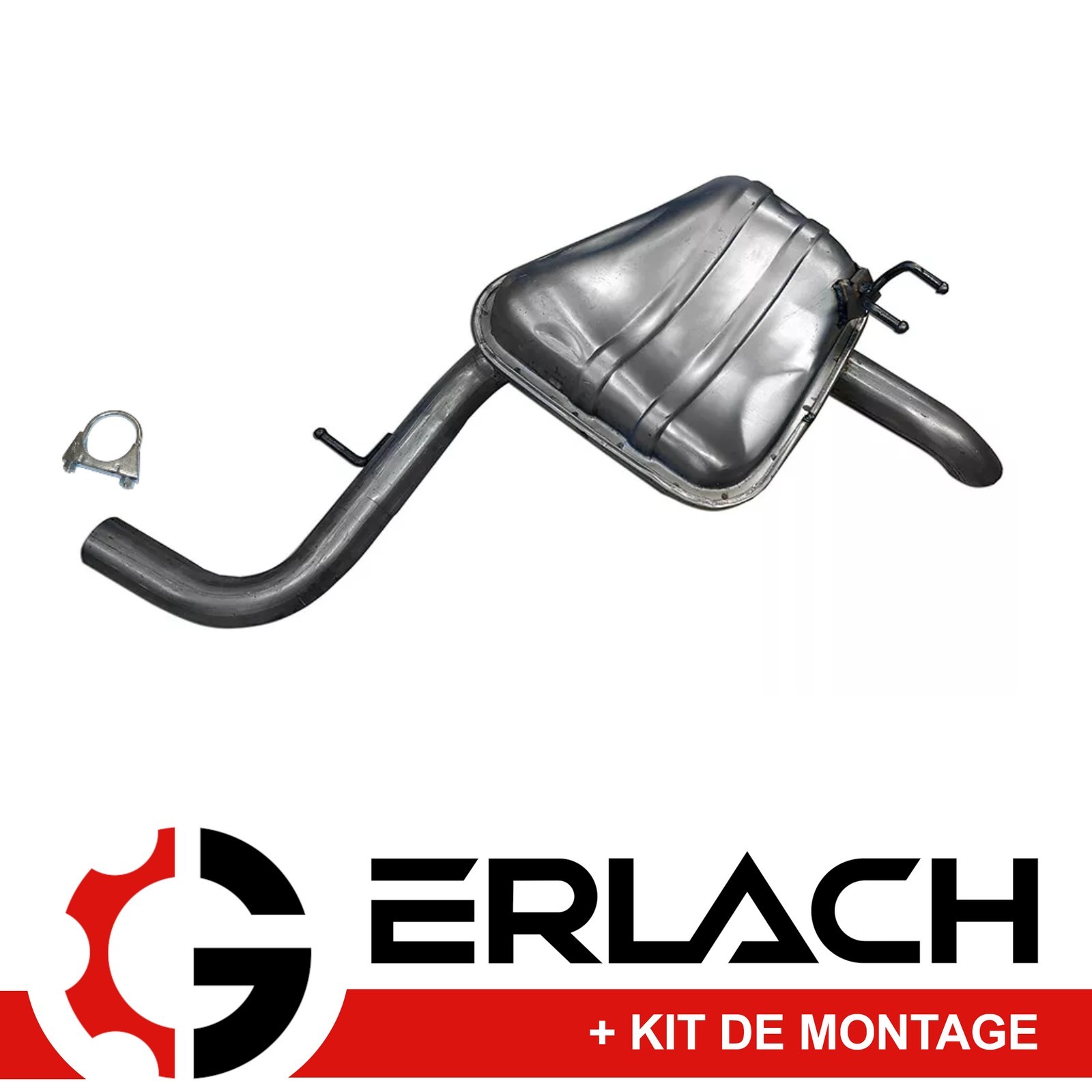 Silencieux arrière Honda Civic X 1.0 VTEC 8964 pour remplacement contrôle technique
