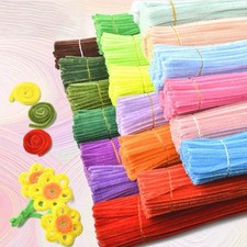 Pipe Cleaners 100 Pcs Colorful Chenille Stems DIY Craft Educational