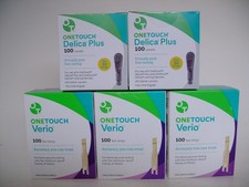 300 One Touch Verio Test Strips  30G Delica With Next Day Shipping 2027-03  04