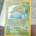 Pokémon TCG Venusaur Base Set 15/102 Holo Rare 100 HP 1999 Wizards Card