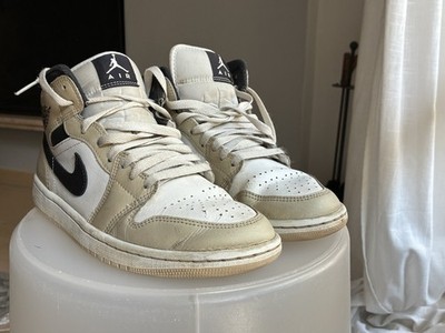 Nike Air Jordan 1 Mid Beige/Weiß - 40