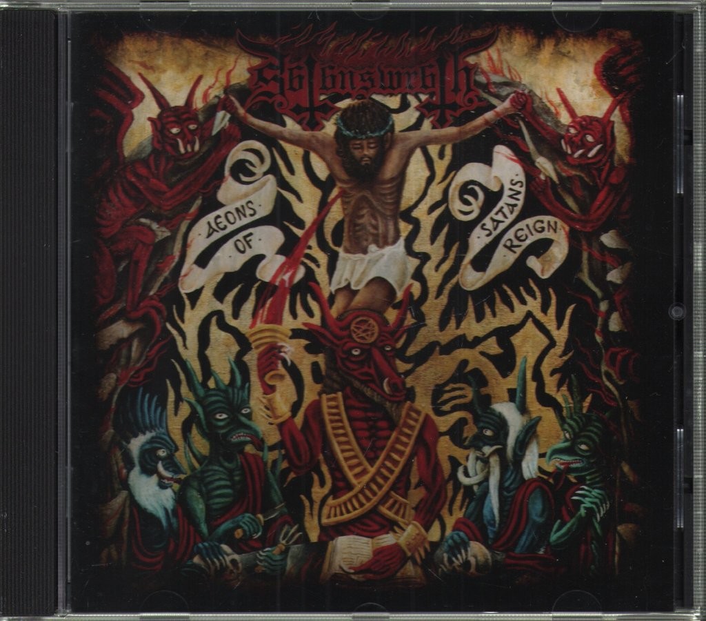 Satan's Wrath Aeons of Satan's Reign CD Germany Metal Blade 2013 3984152522