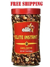 Elite Instant Pure Coffee, 7ounce Tin...