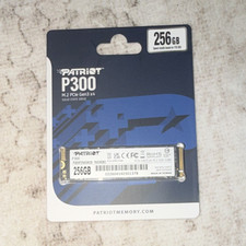 Patriot P300 256GB M.2 2280 NVMe PCIe Gen3 x4 Internal SSD 1700MB/s