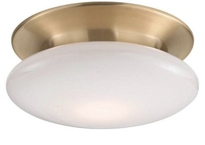 7012 Satin Brass Hudson Valley Irvington Led Flush Mount 12 