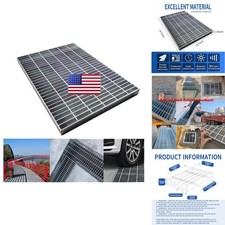 Facoba Galvanized Steel Drain Grate 20 x 20 in B125 Square