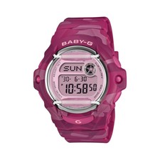 New CASIO G-SHOCK BABY-G BG-169CM-4ER Silicone Camouflage Pink Sub