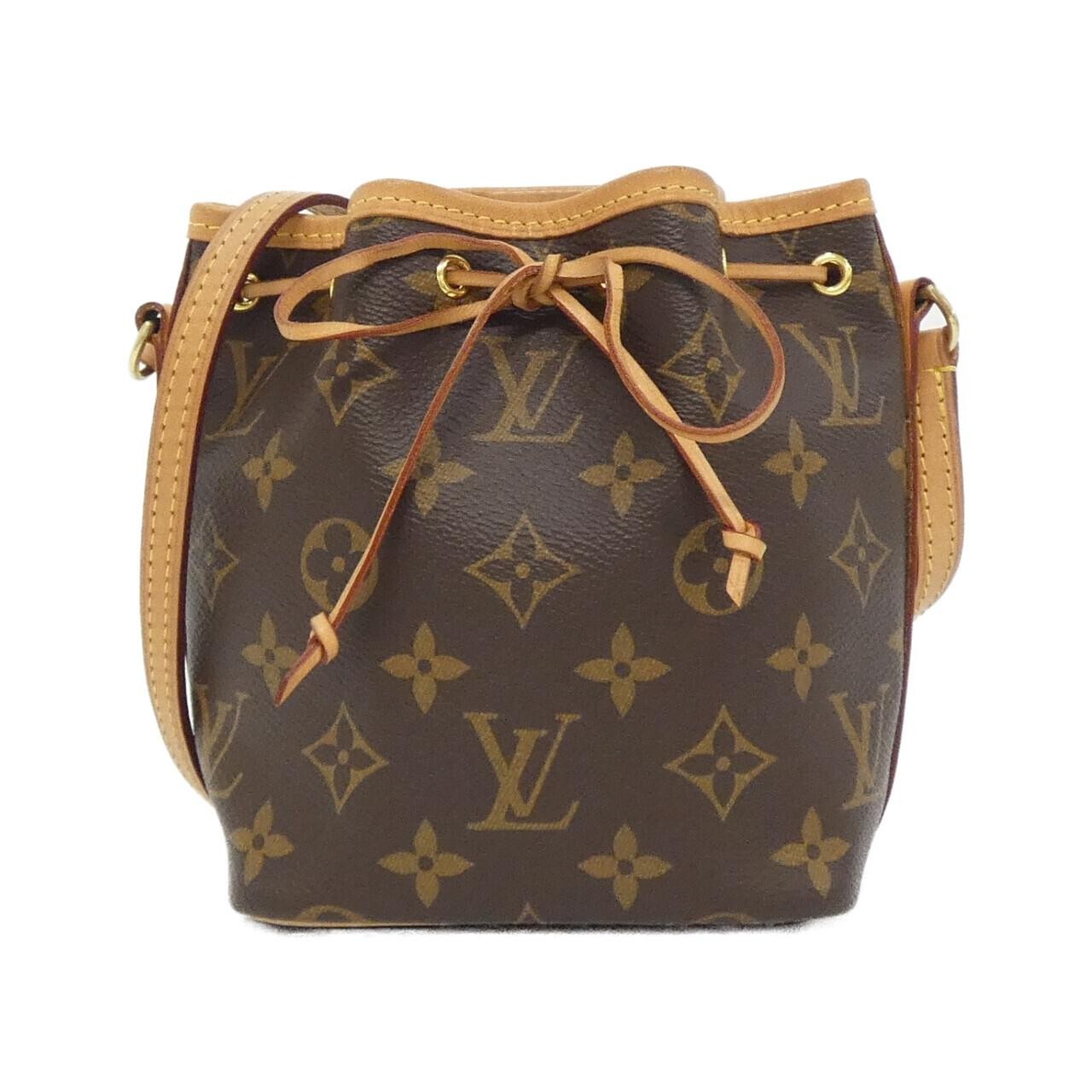 Authentic Louis Vuitton Monogram Nano Noe M41346 Shoulder Bag #270-004-241-9676