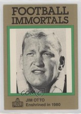 1985-88 Football Immortals Jim Otto #95 HOF n1u