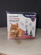 TheraPetMD Advanced Cat Calming Diffuser Kit 60 Day Supply 1 Diffuser 2 Refills