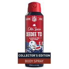 Old Spice Men's Aluminum Free Deodorant Body Spray, NFL Collection, CeeDee Lamb