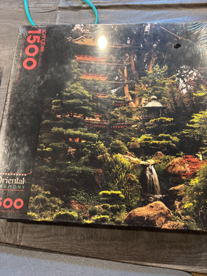 Springbok 1500 Piece Jigsaw Puzzle ''Oriental Garden'' 28''x36'' Sealed New