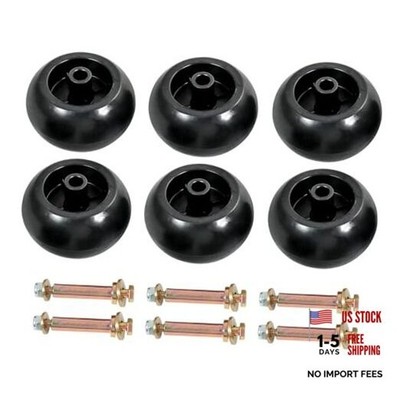 DICMIC Lawn Mower Anti Scalp Deck Wheel Kit Compatible with Bad Boy 022 6Pcs