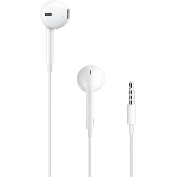 Apple Bianco Auricolari (Jack Da 3,5 Mm) (Nessuna Cancellazione Del Rumore, Cablato), Cuffie, - Immagine 2