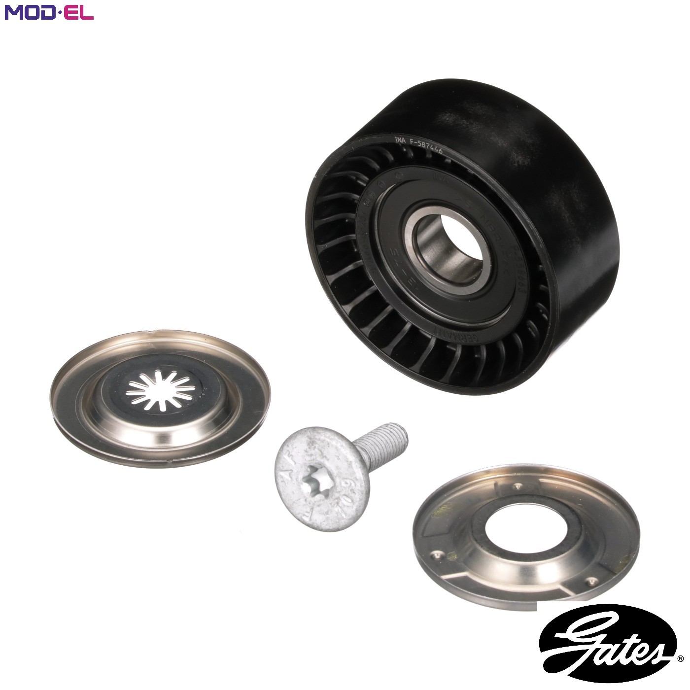 Aux Belt Idler Pulley fits MERCEDES E200 S212, W212 2.2D 09 to 16 OM651.925 New - Image 15