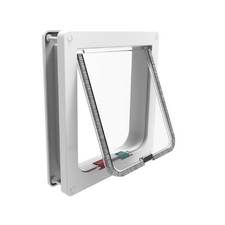 Standard Cat and Small Pet Door Large White Pets up to 20 lbs