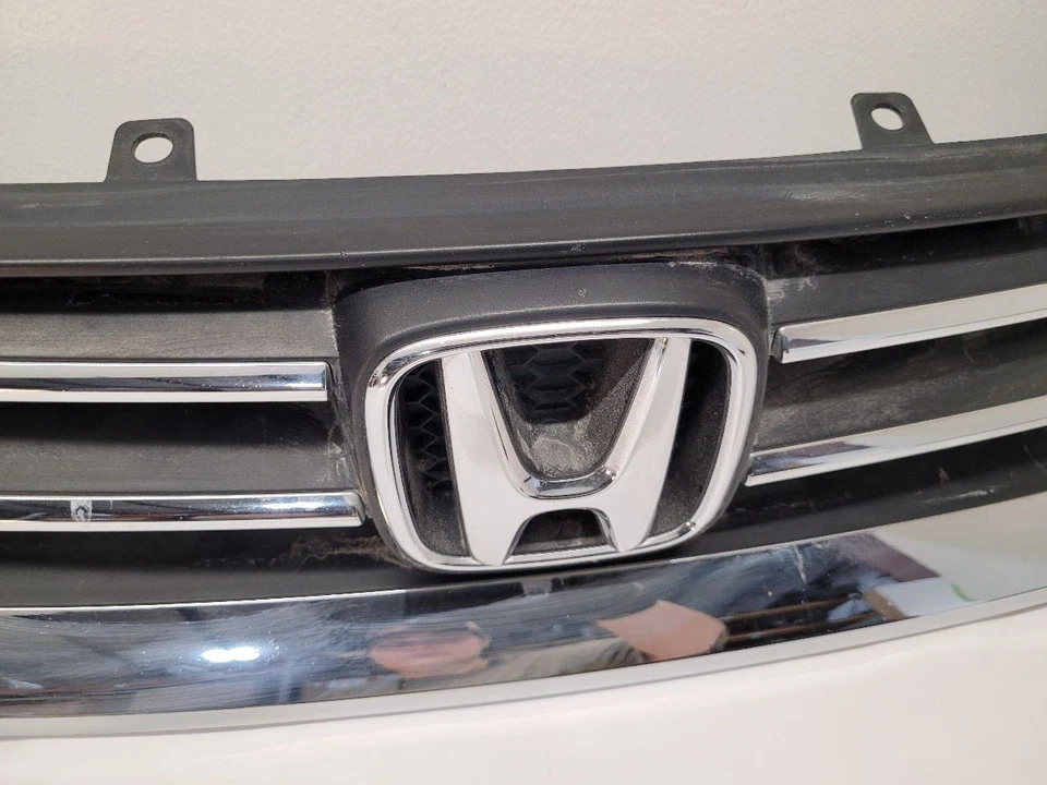 2013 2014 2015 HONDA ACCORD Grille Upper Sedan Dual Chrome Horizontal Bar Foto 3 de 4