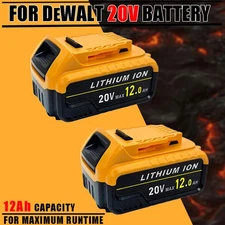 【2-Pack】12000mAh Replacement Battery, Compatible with DCB609 DCB612 DCB606 Tools