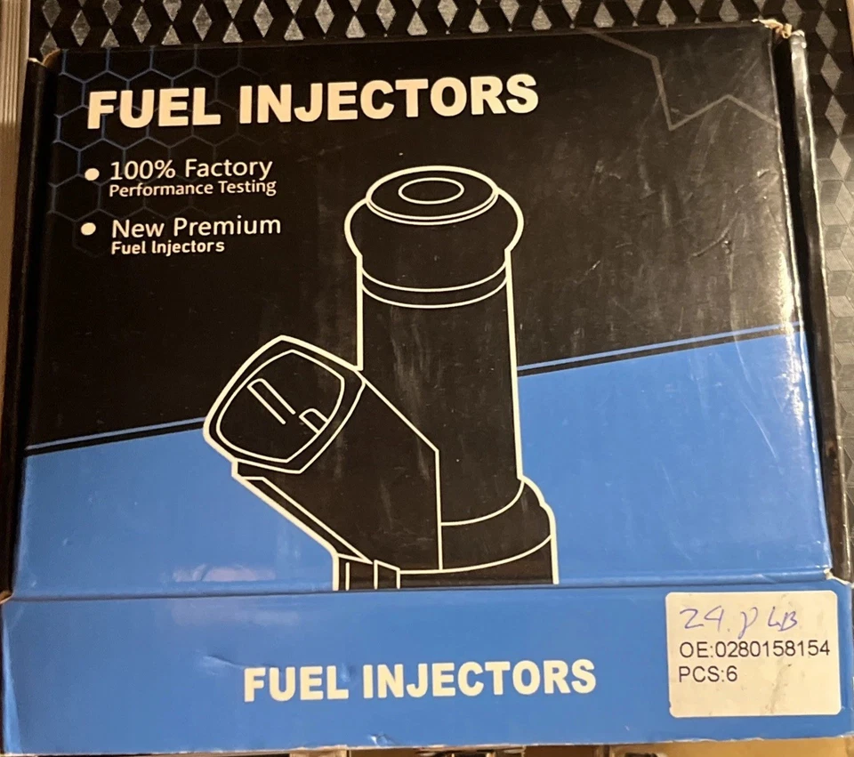 6X Inyectores de combustible para Buick Enclave Chevrolet Colorado Saturn FJ980 2007-2013 Foto 3 de 3