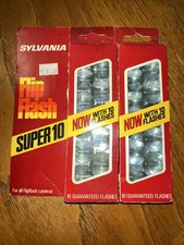 Vintage Sylvania Flip Flash Super 10 Flash Sticks