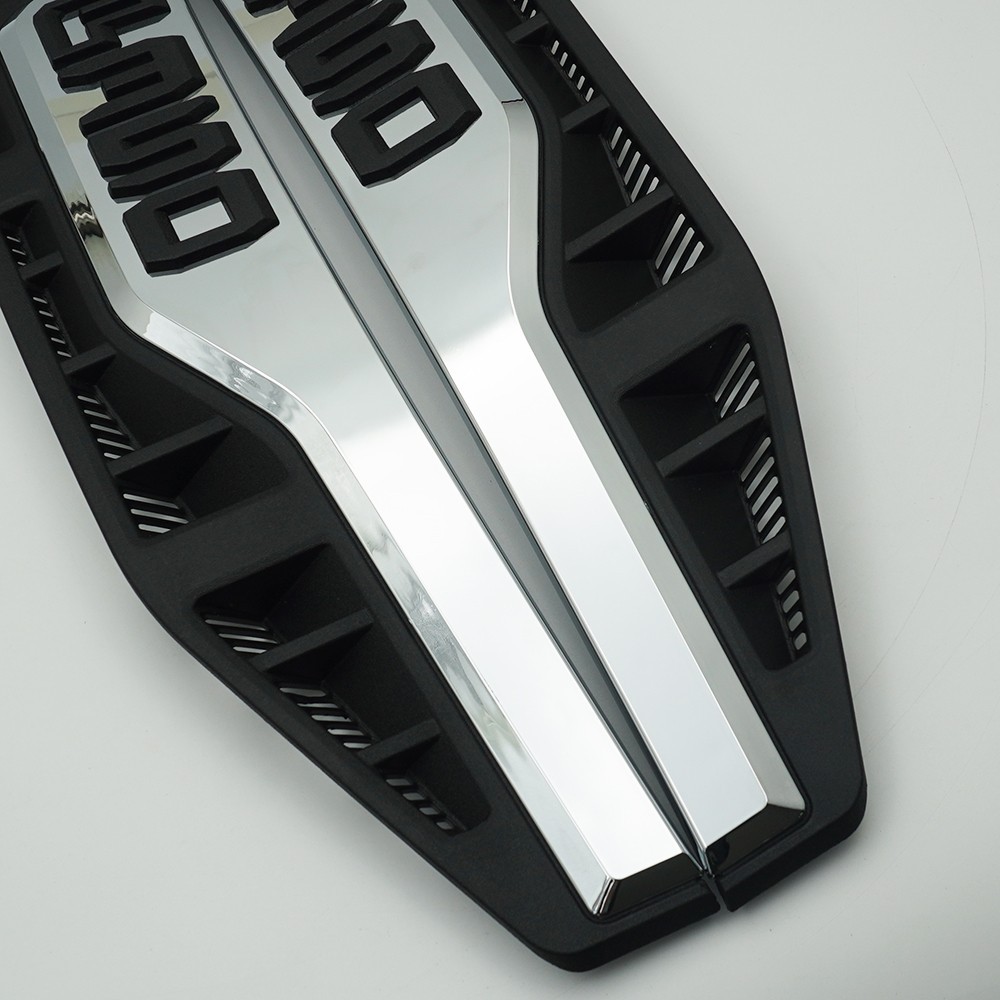 New Fits 2023-2025 F350 Platinum Fender LH + RH Nameplate Emblem Black Silver