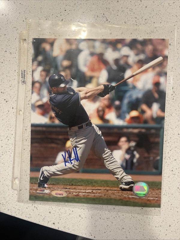 Kevin Kouzmanoff San Diego Padres Signed 8x10 Photo MLB Holo - Tristar