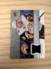 2008-09 Upper Deck Game Jerseys #GJTV Thomas Vanek - Buffalo Sabres