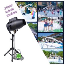 powerful foam party cannon 2000W bubble machine with stand pump for garden pool