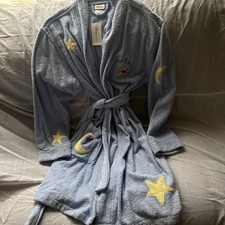Disney Store Pooh Light Blue Robe Size Medium