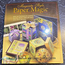 Magenta Scrapbooking Instructions Book Style Paper Magic MPN 36709-1