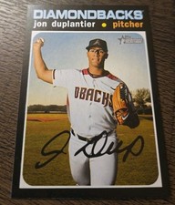 2020 Topps Heritage - Short Print Jon Duplantier #449