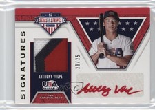 2019 Panini USA Baseball Stars & Stripes Patch Auto 20/25 Anthony Volpe