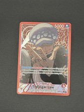 Trafalgar Law - OP14-001 (Alternate Art) OP14-001 The Azure Sea's Seven Foil