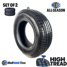 Set Of 2 Used 26570r18 Michelin Defender Ltx 99h - 832