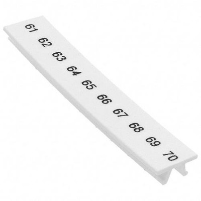 2PC Phoenix Contact 1050017:0061 CONN ACC MARKER STRIP PREPRINT