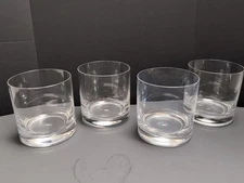 (4) Mikasa Julie Crystal Double Old Fashioned 3.75"