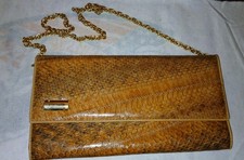 Pochette in Pelle Di Serpente - Vintage Anni 60/70 - Ottime Condizioni 
