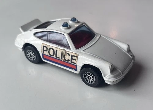 Vintage 1970s Corgi Juniors Porsche Carrera Police Car