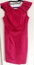 Warehouse Fuscia Pink Dress Wedding Races Evening Size 12