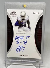 2015 JAY AJAYI ROOKIE SP 4/10 AUTO INSCRIBED 